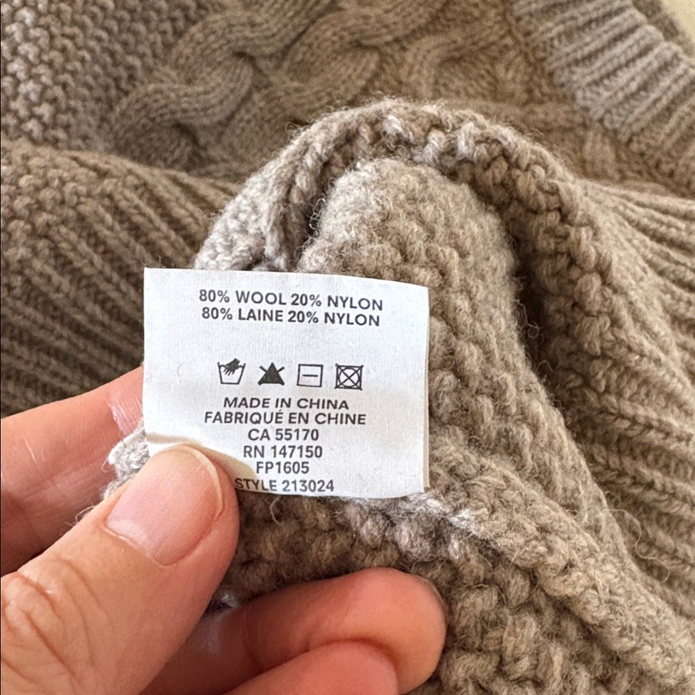 FRANK + OAK 85% WOOL SWEATER - Picture 13 of 13